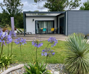 Beautiful ecolodge with heated pool all year round in Charente-Maritime